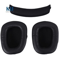 1Pair Foam Ear Pads Cushion Leather Earpad for Logitech G933 G935 G633 / G 933 G 935 G 633 Artemis H