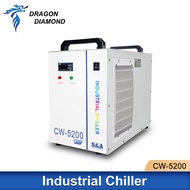 S&A CW5200 Industry Water Chiller Cooling S&A Suit For 100W 130W 150W Laser Tube For Co2 Laser Engra