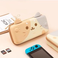 Nintendo Switch OLED Case 可愛貓耳 保護套 /收納盒 / 收納包 硬殼 - 猫咪款