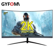 ⚜27 inch 75hz Curved Monitors Gamer LCD Monitor PC HD Gaming monitor for Desktop HDMI compatible ☪☑