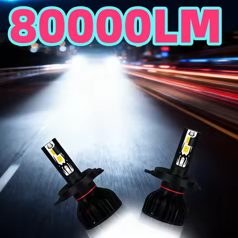 2x H11 H7 H4 HB3 HB4 9005 9006 H1 Led Headlight Bulbs 80000LM High Powerful Head Lampada 6000K LED L