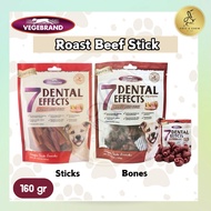 Dog Snack Dog Food / 7 Dental Effect Vegebrand Roast Beef Stick 160g