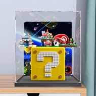 [Model Display Box] Suitable for Lego 71395 Mario Question Mark Brick Acrylic Display Box Transparen