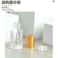🚓3ml6ml12mlEssential Oil Perfume Sub-Bottle Roller Ball Bottle Travel Portable Sample Artifact Glass Empty Bottle Mini