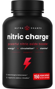 Nitric Oxide Supplement | L-Arginine, L Citrulline Malate, AAKG, Pine Bark, Grape Seed Extract | Ext