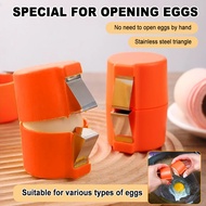Egg Shell Removal Tool Egg Shell Opener Hard Boiled Egg Peeler Egg Cube Egg Separator Handheld Stain
