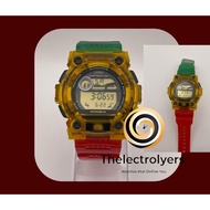 GBD G-SQUAD Series GBD-200 White LED Light Backlight Anti collision Sports Watch Gum Band GBD-200 Wi