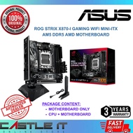 ASUS ROG Strix X870-I Gaming WiFi Mini-ITX AM5 DDR5 AMD Motherboard Combo 9950X3D 9800X3D 7800X3D