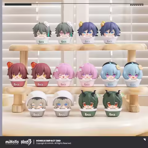 miHoYo Honkai Impact 3rd Instant Noodle Stacker Collection Vol.2 Cartoon Blind Box Cosplay Collectib