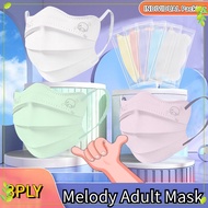 Fast Shipping cartoon mask 50pcs Adult Melody Mask 4d Butterfly Shaped Eye Protection Angle V-Shape 
