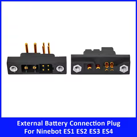 External Battery Connection Socket Dashboard Control Board Outlet Repair Parts for Segway Ninebot ES