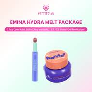 Emina Hydra Melt Package - Hyalupeptide Color Melt Balm + Water Gel Moisturizer