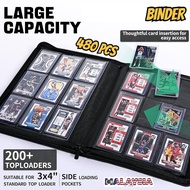 480 35PT PU Leather Card book Album Box zipper closure design Card Binder for Pokemon One Piece MGC 