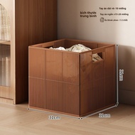 SUOBAI | Giỏ Đựng Quần Áo Bẩn Kiểu Mây Tre