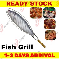 BBQ Mesh Net Grill Fish Fish Grill Net/ BBQ Clipper/ Grill Fish Rack/ Grilled Fish Grill/