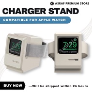 [Post 24H] Compatible For Apple Watch series 7 6 5 4 iwatch 3 2 1 Stand Silicone Charging Dock Holde