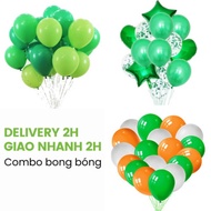 Patrick's Day Green Latex Balloon Set - Green Latex Balloon Set For St. Patrick's Day Decorations PT