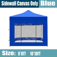 Spot Blue Sidewall Only For 10 X 10 Canopy Tent Pvc Canvas Extension Sidewall Transparent Canopy Sid