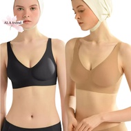 【SG stock】 Premium Japan Suji bra/Wireless bra/Seamless bra/Super comfortable and soft bra/Latex bra/V neck CB16