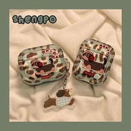 airpod 2 case airpod pro 2 case airpods case Fun Leopard Print Puppy Huaqiangbei pro4/5 Protective C
