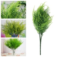 HE🔥 7 Branches Artificial Asparagus Fern Grass Plant Flower Home Floral Accessories