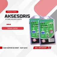 Elastic Frame Case 1 Slot/2 Slot ID Card Portrait Holder