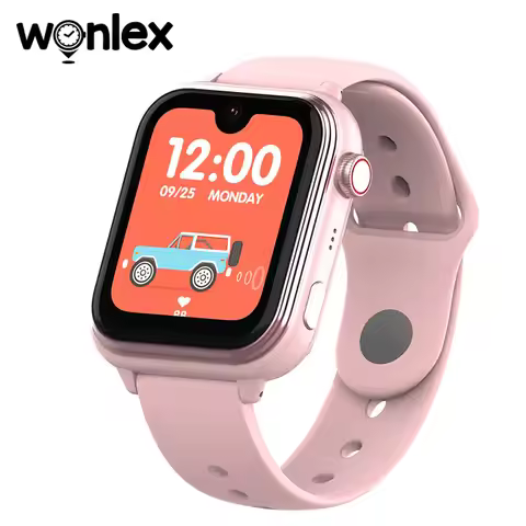 Wonlex KT37 Kids Smart Watch AI Voice Assistant GPS WiFi Location Tracker SOS Alert Video Call Whats