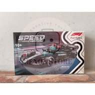 Mercedes-AMG F1 W15 Supercar Model Assembly Toy - Smart Puzzle