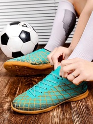 Nuevos Zapatos De Fútbol De Suela Plana Para Hombres Y Mujeres, Adecuados Para Deportes De Interior Y Exterior