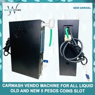 Carwash Vendo Machine FOR ALL LIQUID 5 Peso Coins Slot Old and New, (ADJUSTABLE TIME) NEW ARRIVAL 1 