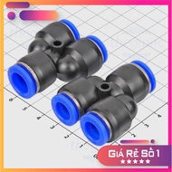 [3 Pieces]- PW12-10 Y-shaped Pneumatic Connector Pipe 12mm to 10-10mm Regular Electronic