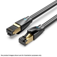 VENTION Cat8 Ethernet Cable SFTP Network Cable 2.5G/5G/10Gbps (1.5 Meter) For Gaming Server Workstat