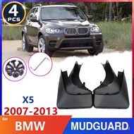 Car Fender Mud Flap for BMW X5 E70 2007~2013 4.8i 3.0si 35d 50i 2008 2009 Mudguards Splash Guards Fl