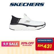 Skechers Women Slip-ins Max Cushioning Elite Smooth Transition Shoes - 128571-WBK Air-Cooled Memory 