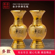 Ceramic Buddha Vase Buddha Vase Buddha Hall Guanyin Water Purification Vase Buddha God of Wealth Orn