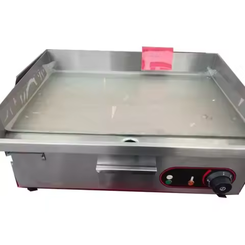 Home Electric Steak Barbecue Electric Grill EG-818 Commercial Household Electric Heating Flat Griddl