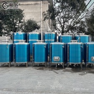 Vertical Flaxseed Oil Storage Tank 1Cubic Stainless Steel Rapeseed Oil Storage Jar White Steel Edibl