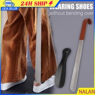 The Shop Is In Bangkok. 42CM. Shoe Spoon Stainless Steel Stick Helps To Put Off The Shoes Easily Por