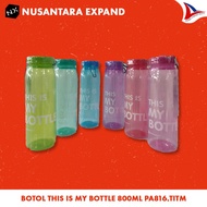 This Is My Bottle Technoplast 800 Ml Bottle