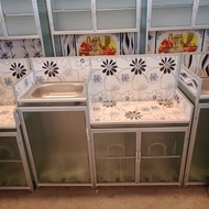 Rak Kompor dan Wastafel 3 Pintu