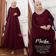 GAMIS WANITA MURAH GROSIR MAXI DRESS BAJU TERBARU 2021 MESIKA / VELLA 2 / AURA MUSTARD / MOKILA MAXY
