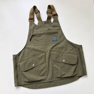 Outdoor Camping Work Utility Vest Coat 軍綠色工裝馬甲
