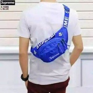 Tas Selempang Waistbag Supreme Keren Murah Berkualitas Terbaik Tas Pria Wanita