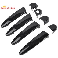 Carbon Fiber Outside Exterior Door Handle Cover Trim for - 1 2 3 4 Series E87 E90 E91 E92 E93 F30 X1