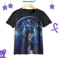 3D Kids T-Shirt | 3D T-Shirt Printing Shirt - Iron Man Children's Shirt V9 03Irm009 - Clemir Store
