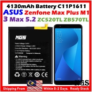 ORl NGS Brand 4130mAh Battery C11P1611 for ASUS ZENFONE 3 Max 5.2 ZC520TL X008D ZENFONE Max Plus M1 