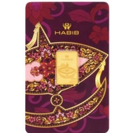 GOLD BAR HABIB 2.5 GRAM