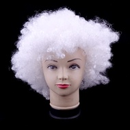 Prom Big Bang Head Wig Performance Prom Masquerade Party Joker White Big Bang Head Wig