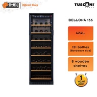 Tuscani BELLONA 166 (424L) Wine Cellar / Wine Chiller / Wine Cooler / Wine Storage (151 Bottles)