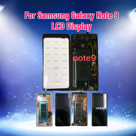 Note9 Display for Samsung Galaxy Note 9 LCD Display Touch Digitizer for Samsung Note9 N960F/DS Scree